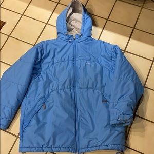Baby Blue Nike winter 🥶 coat